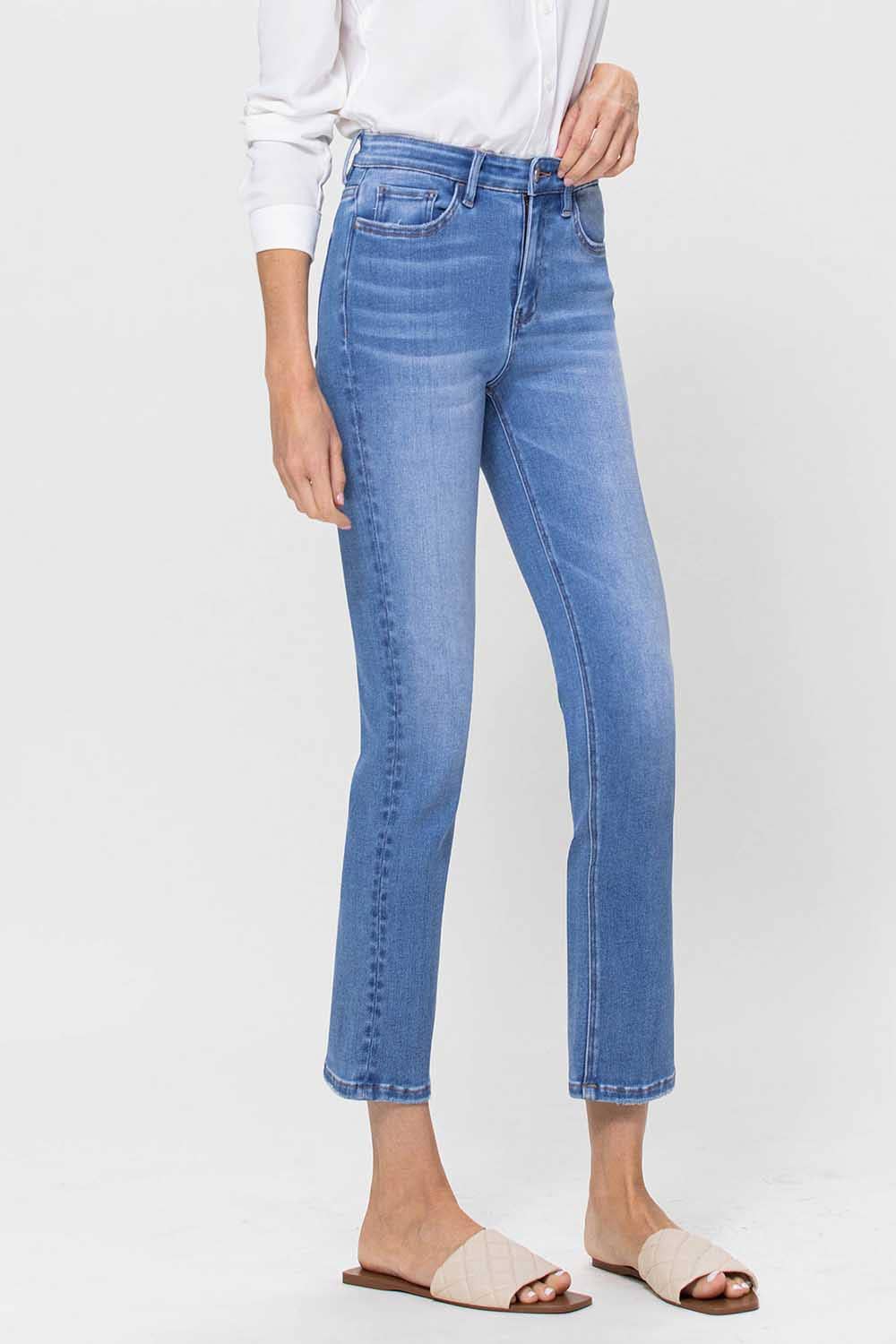 Vervet High Rise Crop