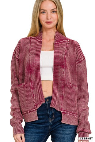 Zenana Cropped Sweater