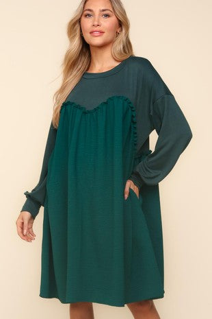 Hunter Green Dress