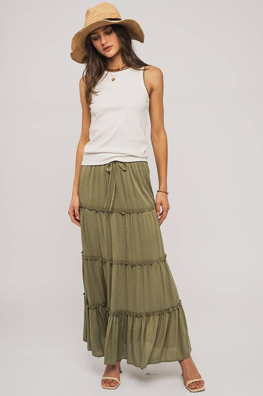 Structure Knit Casual Tank Top: Brown / S-2/M-2/L-2