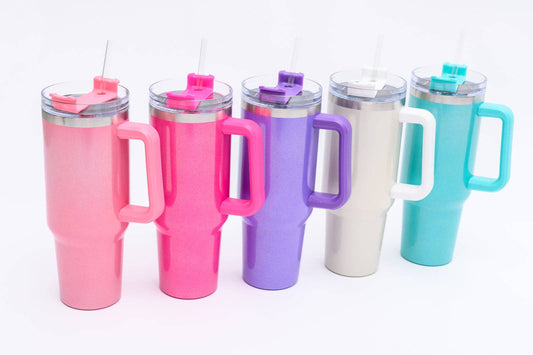 NEW! 40 oz Shimmer Tumbler in Five Colors