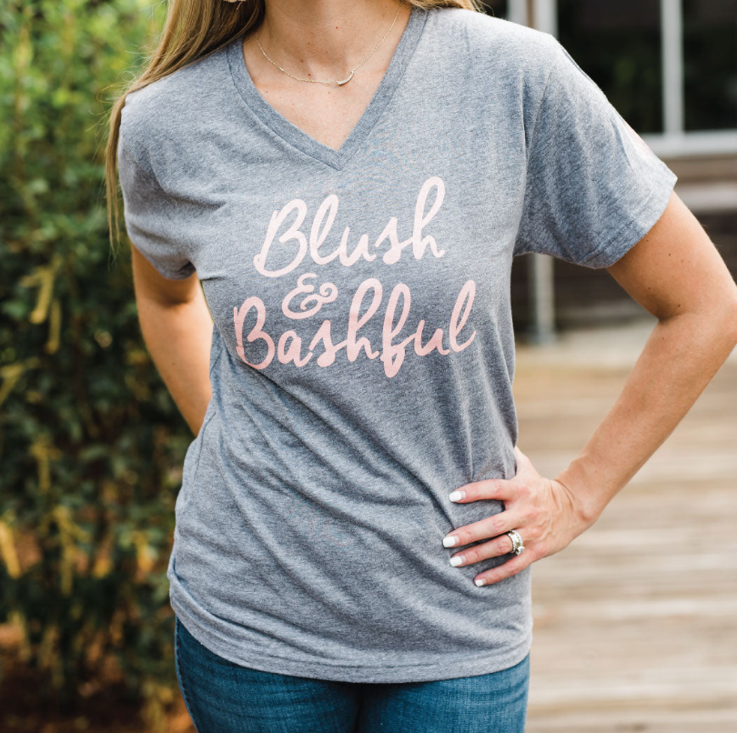 Blush and Bashful T-Shirt: