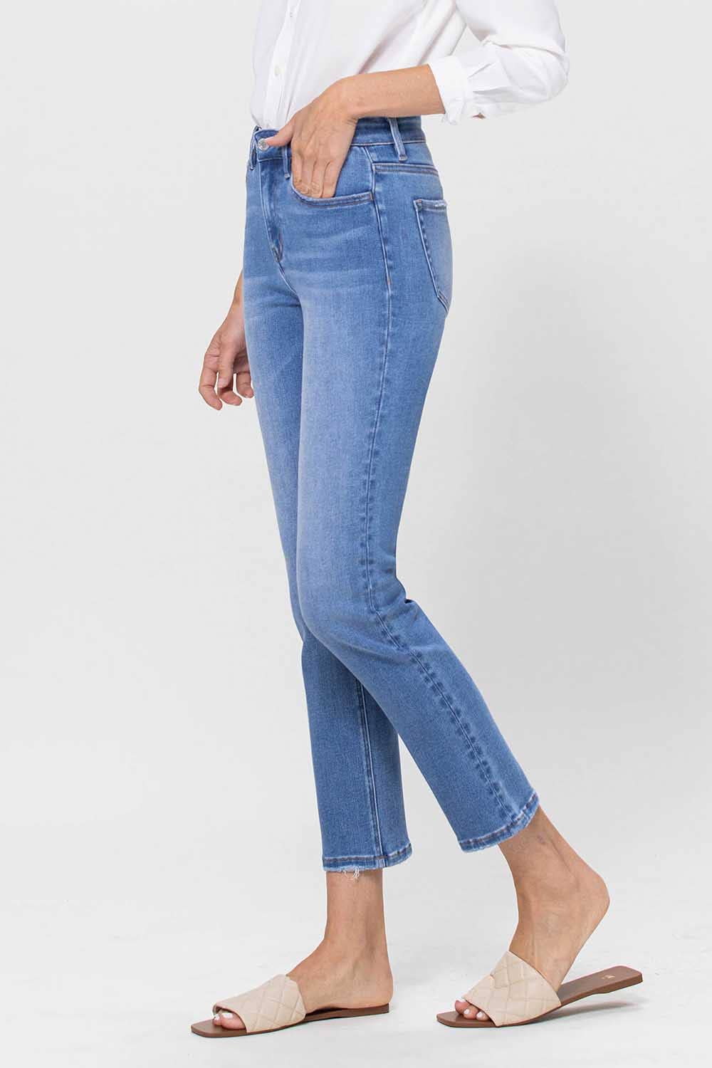 Vervet High Rise Crop