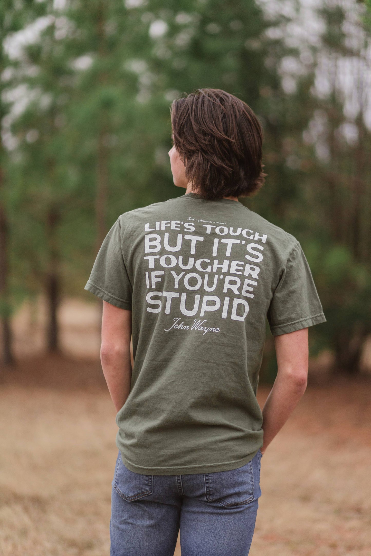 Tougher If You're Stupid Men's T-shirt