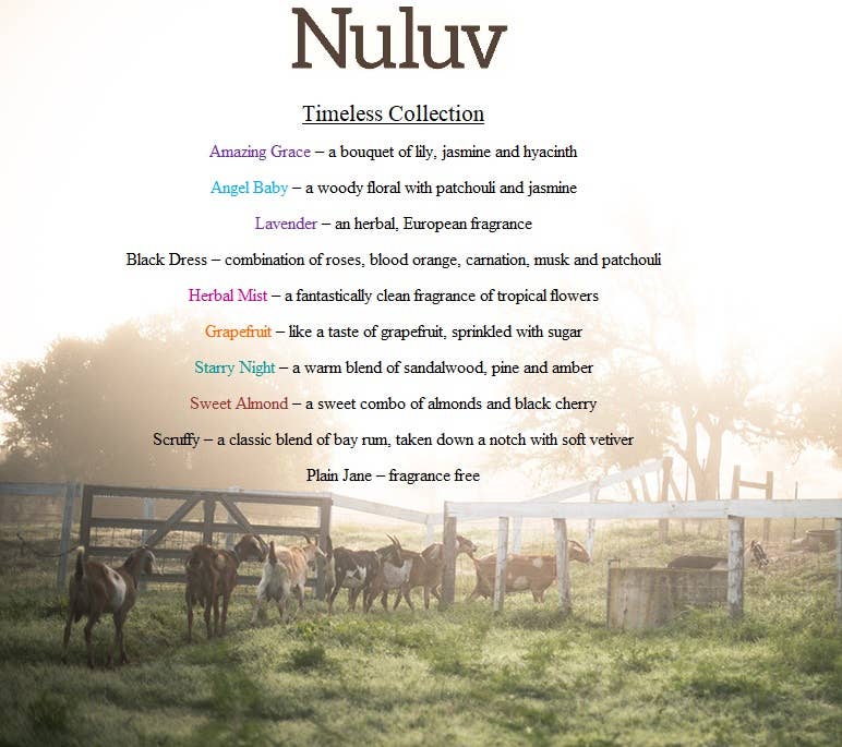 Nuluv Goat Milk Body Butter 3 Piece Gift Set: Spiced Tea