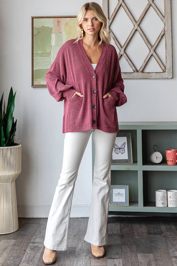 Burgundy Sweater
