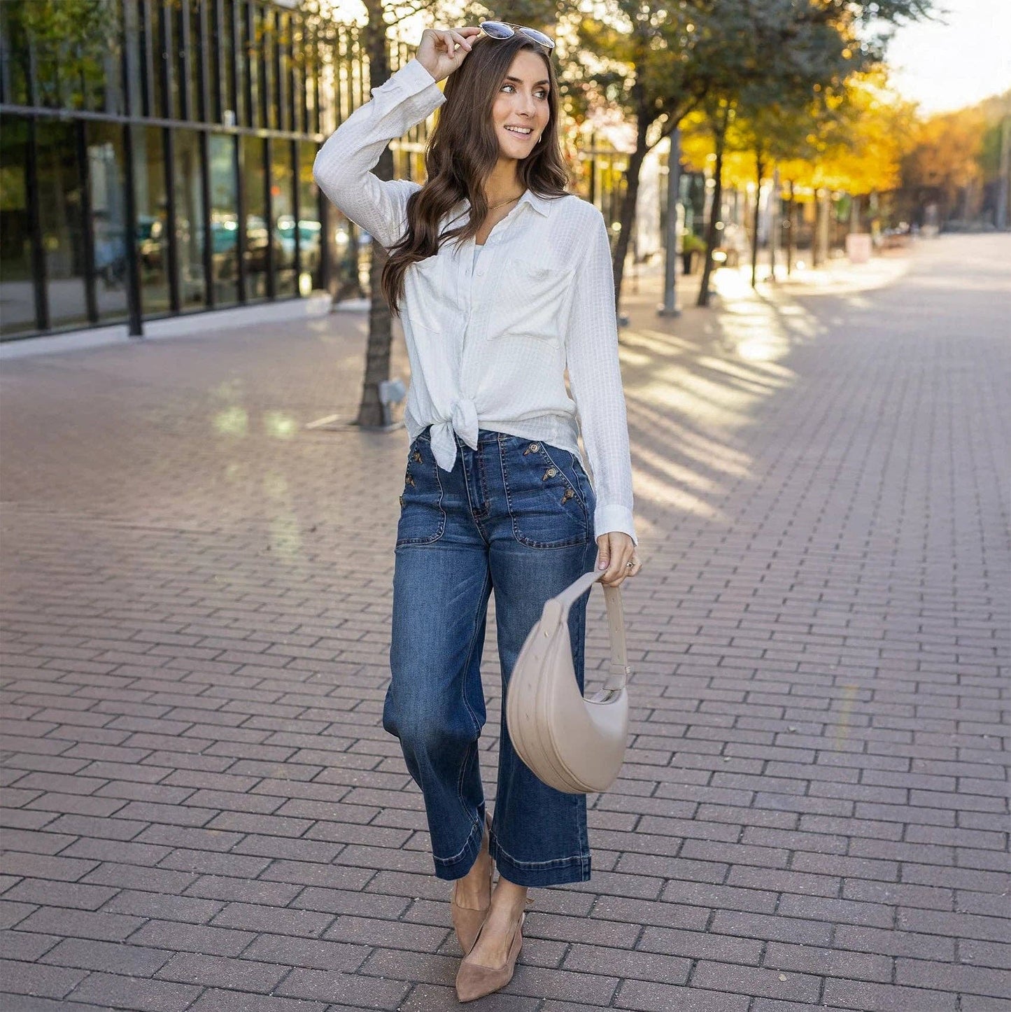 Sailor Denim Jeans in Mid-Wash: Mid-Wash 2-16