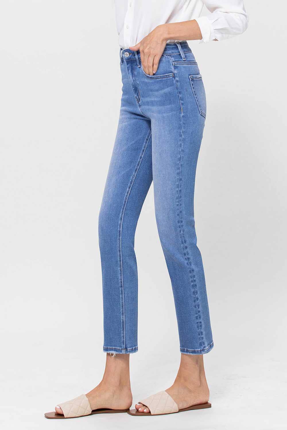 Vervet High Rise Crop