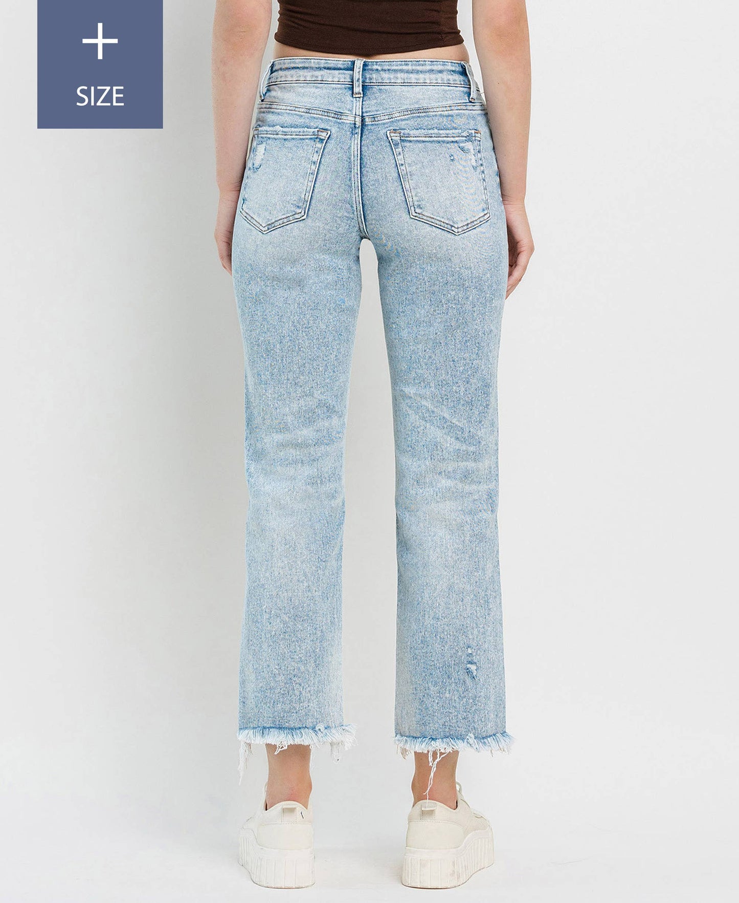 TUMMY CONTROL HIGH RISE STRAIGHT JEANS LV1295-P: DISCOVER ME