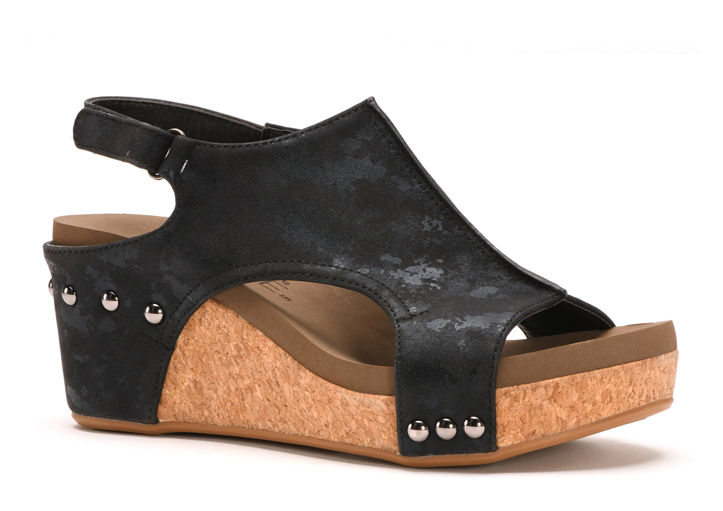 Corkys Carley Black Metallic
