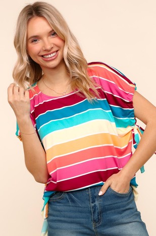 Rainbow Stripe Shirt
