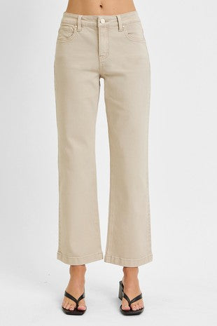 Risen Wheat Colored Jeans