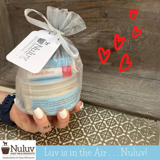 Nuluv Goat Milk Body Butter 3 Piece Gift Set: Black Dress