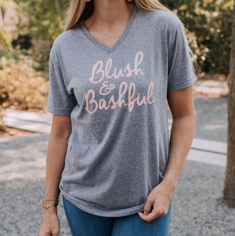Blush and Bashful T-Shirt: