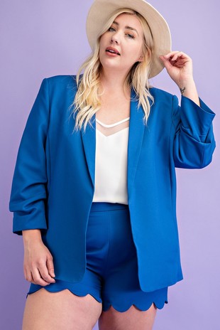 Plus Size Blazer