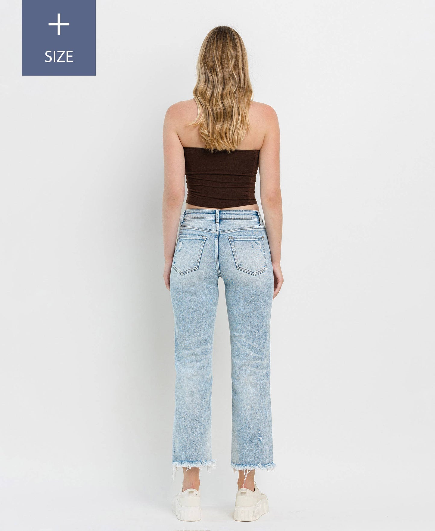 TUMMY CONTROL HIGH RISE STRAIGHT JEANS LV1295-P: DISCOVER ME