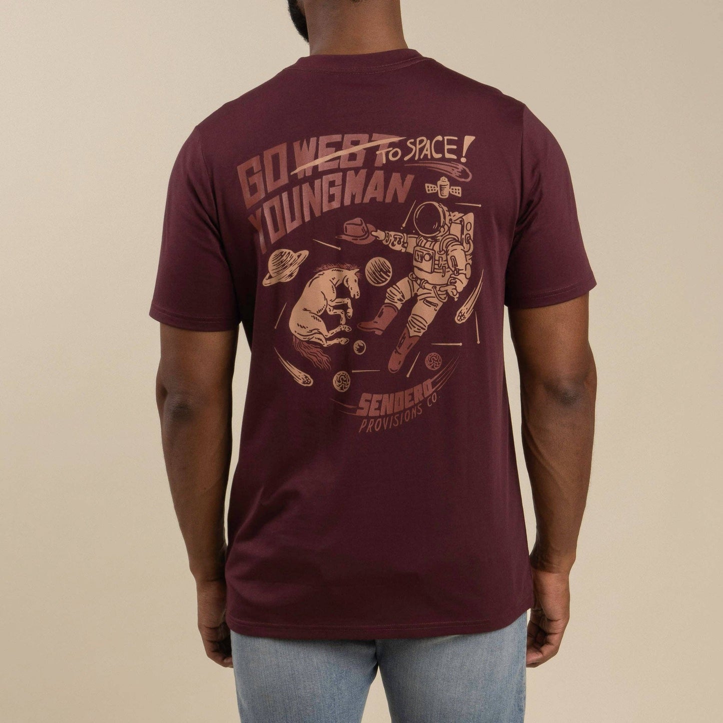 To Space T-Shirt: Black / Large