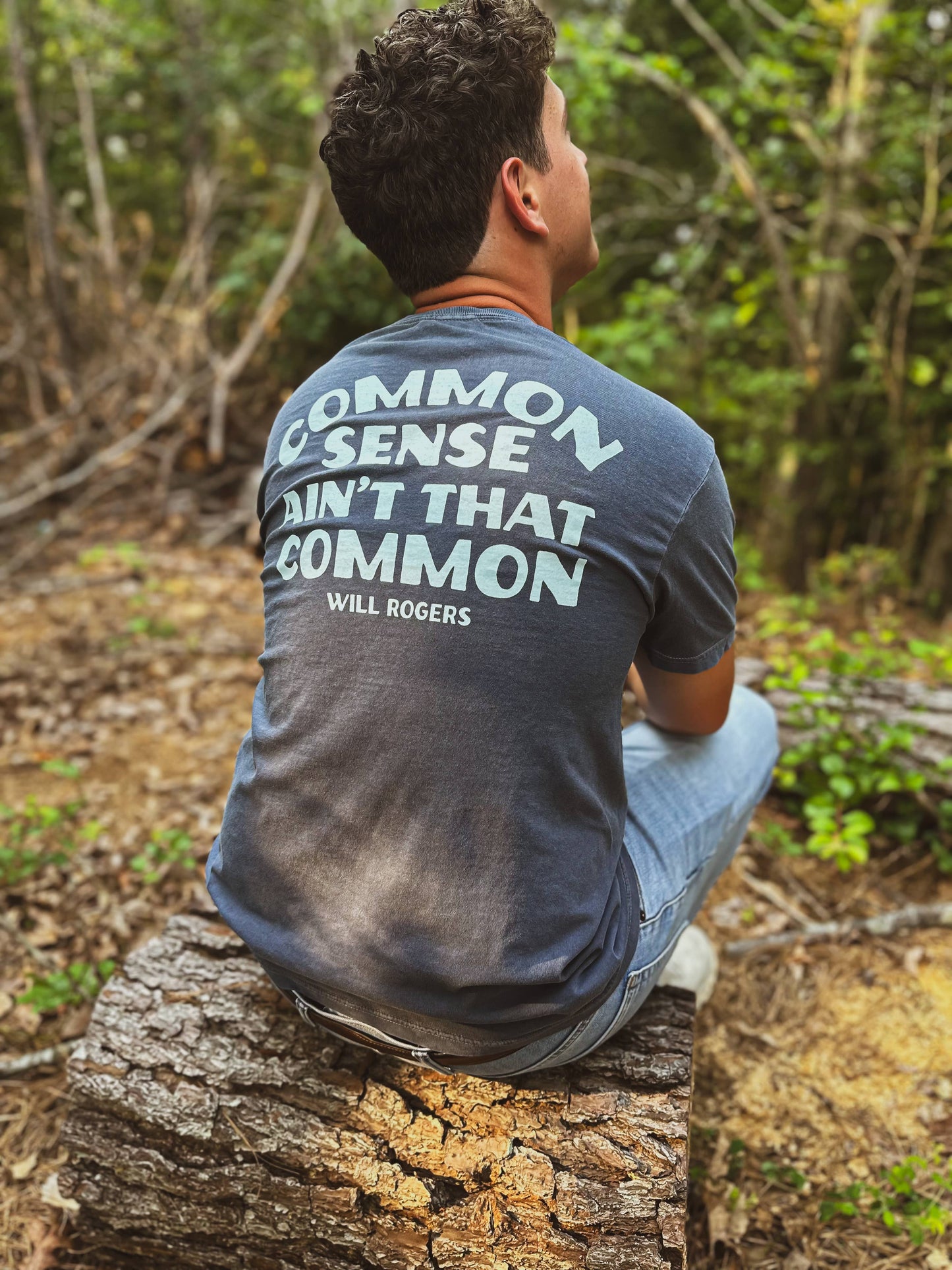 Common Sense Men's T-Shirt: Full Front