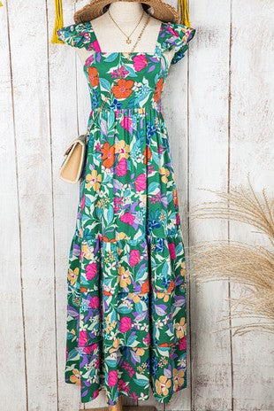 Floral Long dress