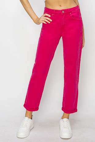 Risen BF Fuchsia pants
