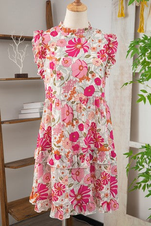 floral Short Dress