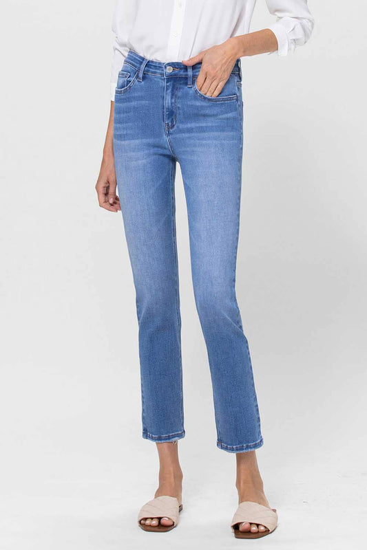 Vervet High Rise Crop